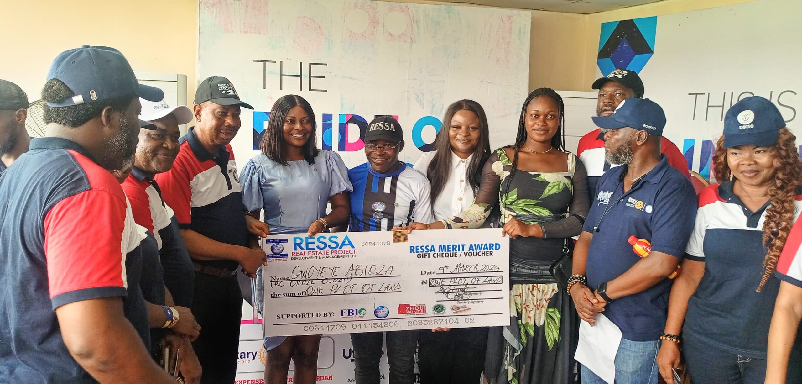 Another proud landowner — RESSA Merit Award